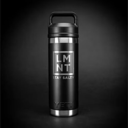LMNT Stay Salty YETI Rambler Black
